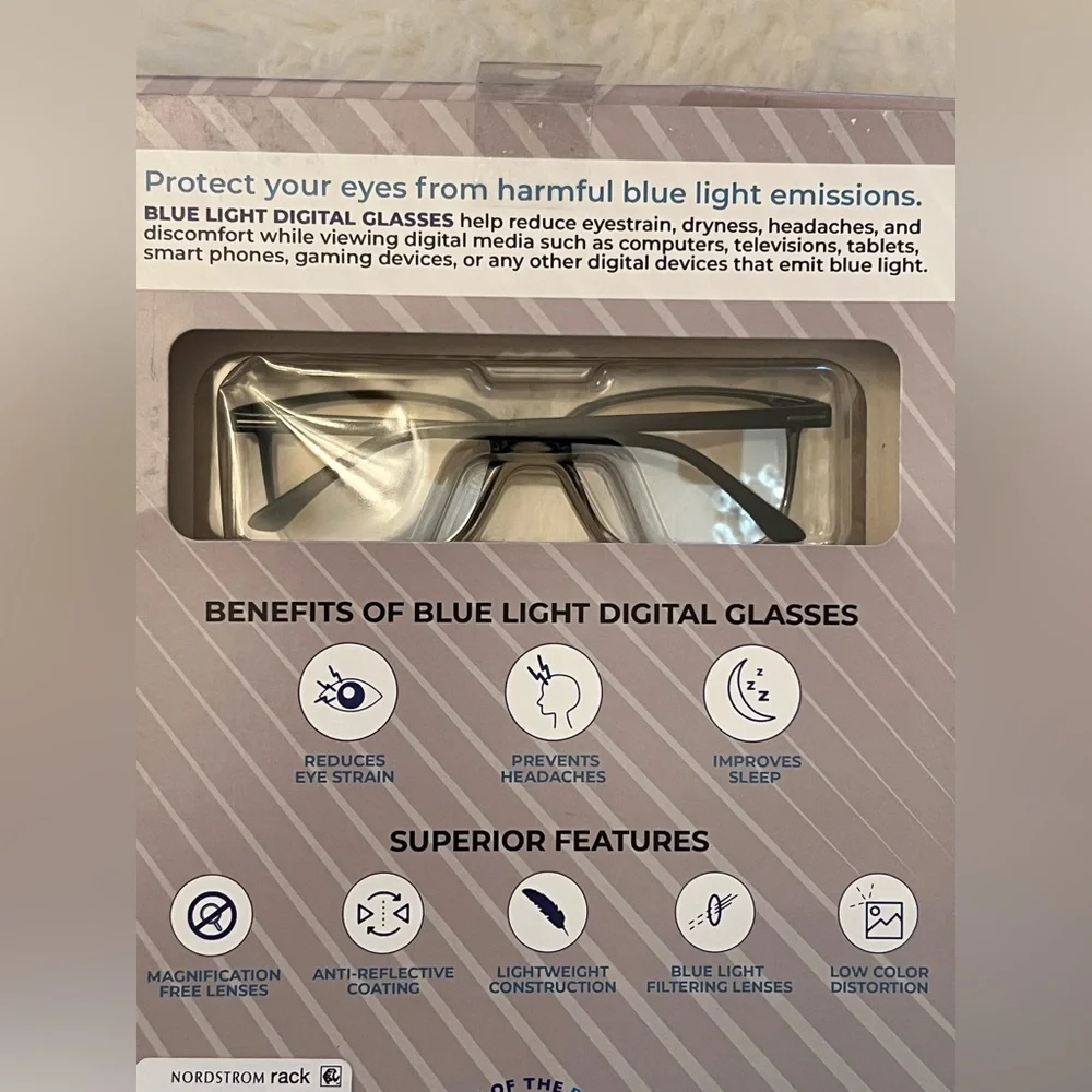 Digital Glasses - Blue Light Blocking, Black and Brown Set